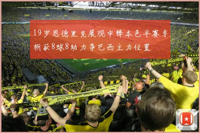 19岁恩德里克展现中锋本色半赛季斩获8球8助力争巴西主力位置